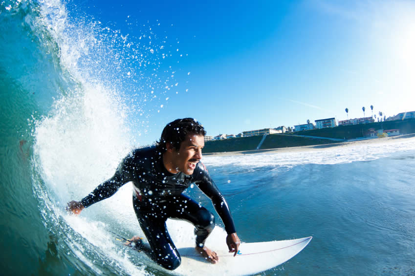 surfing